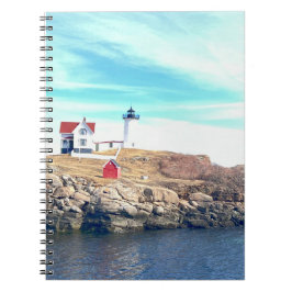 Cuaderno Foto del faro Nubble