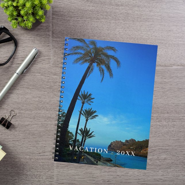 Cuaderno Foto del personalizado de vacaciones de viaje (Subido por el creador)