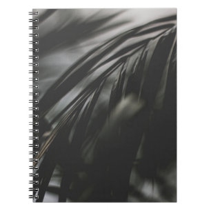 CUADERNO FOTO EN GRAN ESCALA DE LAS HOJAS DE PLANTA