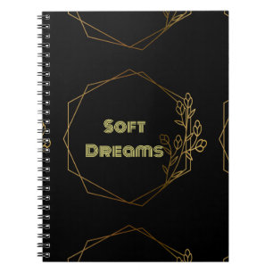 Cuaderno Foto espiral Personalizado portátil Sueños suaves