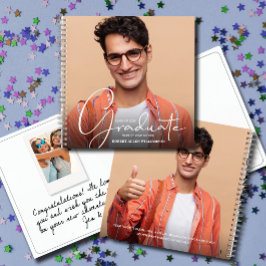 Cuaderno Foto Instantánea de Graduación para Invitados