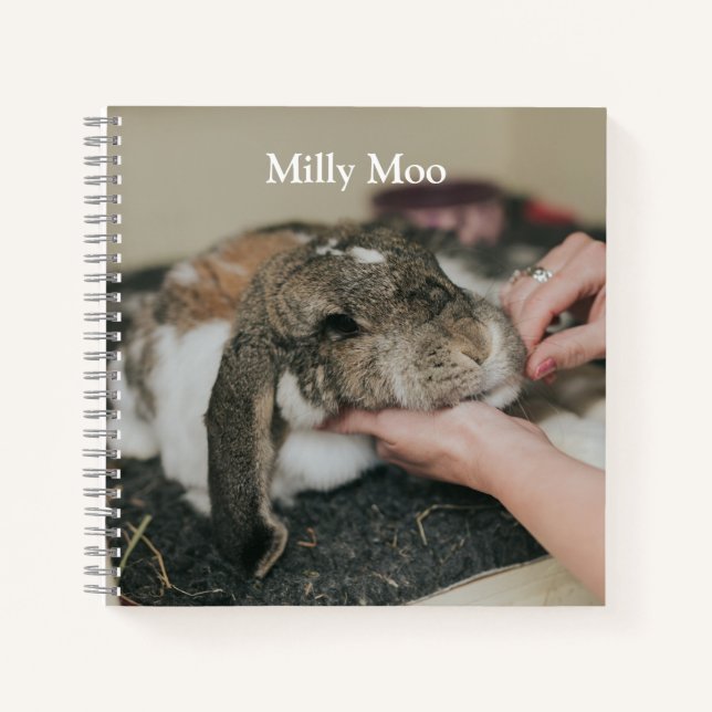 Cuaderno Foto Mascota personalizada (Anverso)