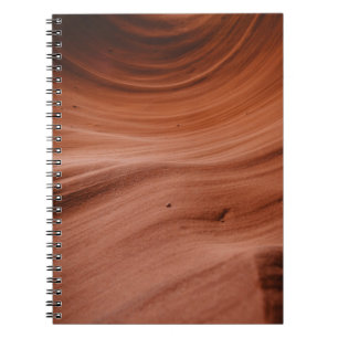 Cuaderno Foto paisajista de un postre de arena marrón