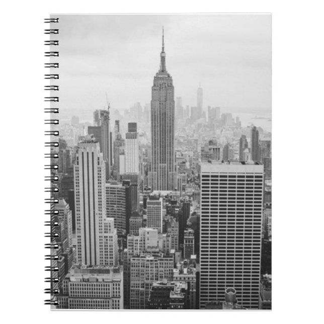 Cuaderno Foto panorámica de Nueva York (Frente)