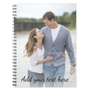 Cuaderno Foto Personalizada Agrega tu Texto