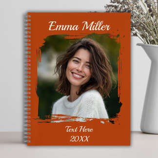 Cuaderno Foto personalizada | Añadir nombre o texto | Arroz