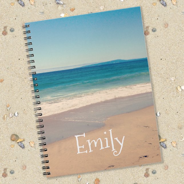 Cuaderno Foto personalizada de California Vacation Beach (Subido por el creador)