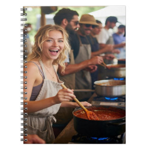 Cuaderno Foto personalizada de concurso de chili