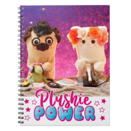 Cuaderno Foto personalizada de Kawaii Cute Plushie Power