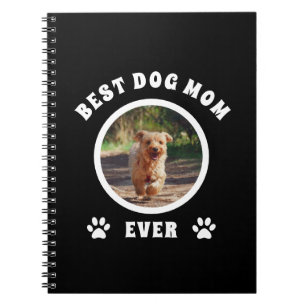 Cuaderno Foto personalizada de la mejor madre del perro Per