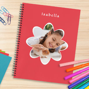 Cuaderno Foto Personalizada Escuela Personalizada Bonita Ro