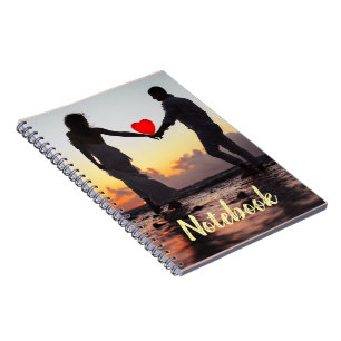 Cuaderno Foto Personalizada Feliz Día de San Valentín