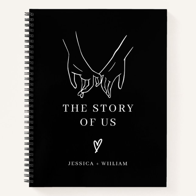 Cuaderno Foto personalizada La historia del periódico estad (Anverso)