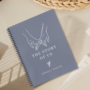 Cuaderno Foto personalizada La historia del periódico estad