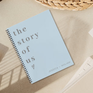 Cuaderno Foto personalizada La historia del periódico estad