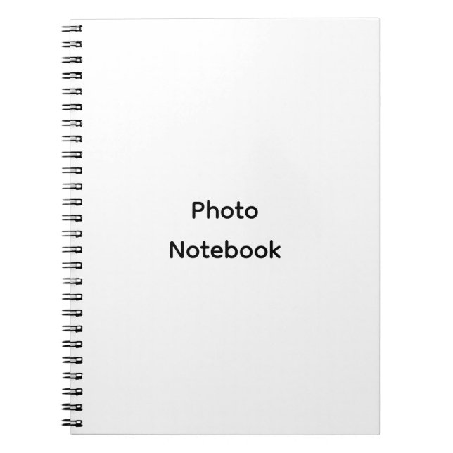 Cuaderno Foto Personalizada Moderna (Frente)