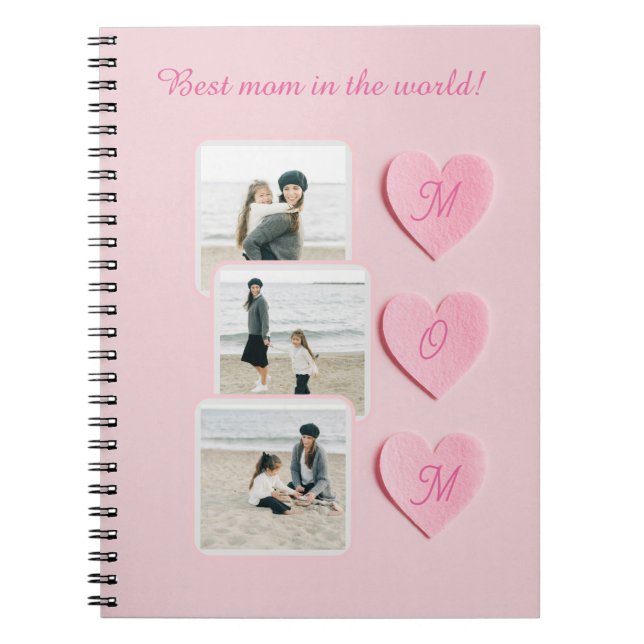 Cuaderno Foto personalizada para portátiles de foto-regalo- (Frente)