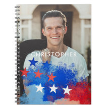 Foto personalizado con bandera de Estados Unidos