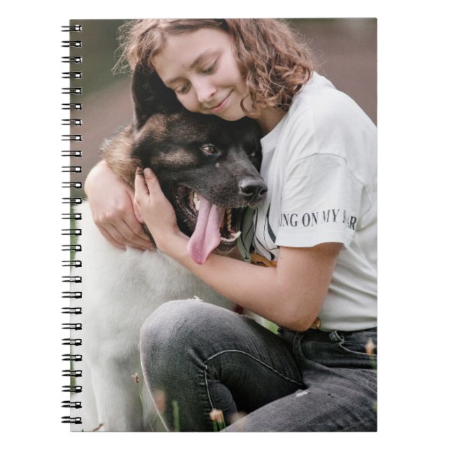 Cuaderno Foto personalizado personalizada (Frente)