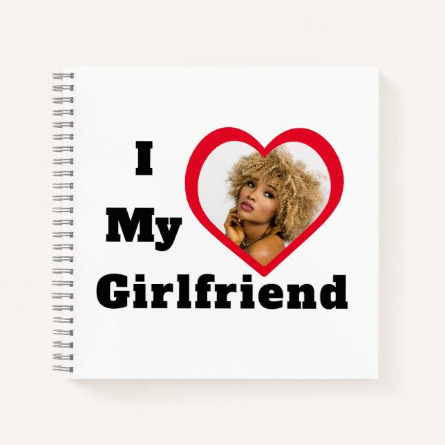 Cuaderno Foto Personalizado personalizada de Bae que amo a  (Anverso)
