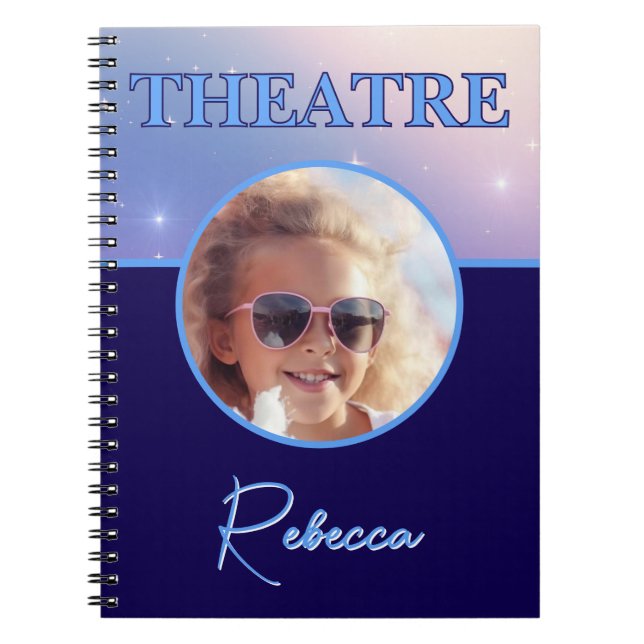 Cuaderno Foto y nombre del Teatro Proep Royal Personalizado (Frente)