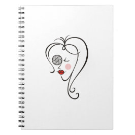 Cuaderno Fotógrafa femenina