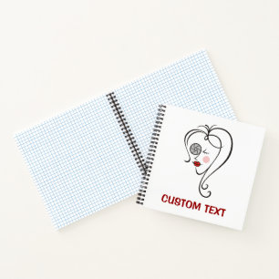 Cuaderno Fotógrafa femenina