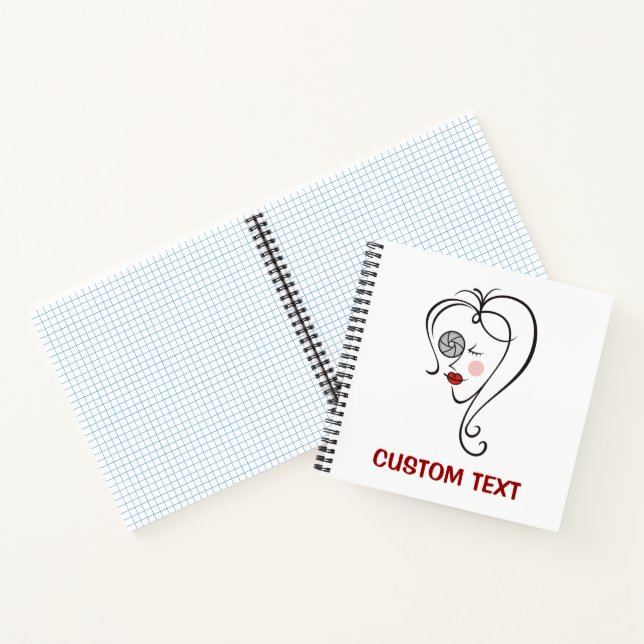 Cuaderno Fotógrafa femenina (Interior)