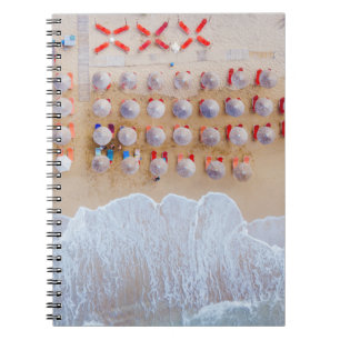 Cuaderno Fotografía aérea de la costa durante el día