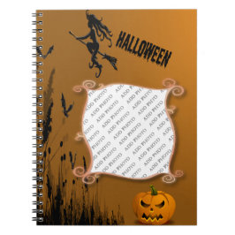 Cuaderno Fotografía, bruja, Jack o' Lantern Notebook