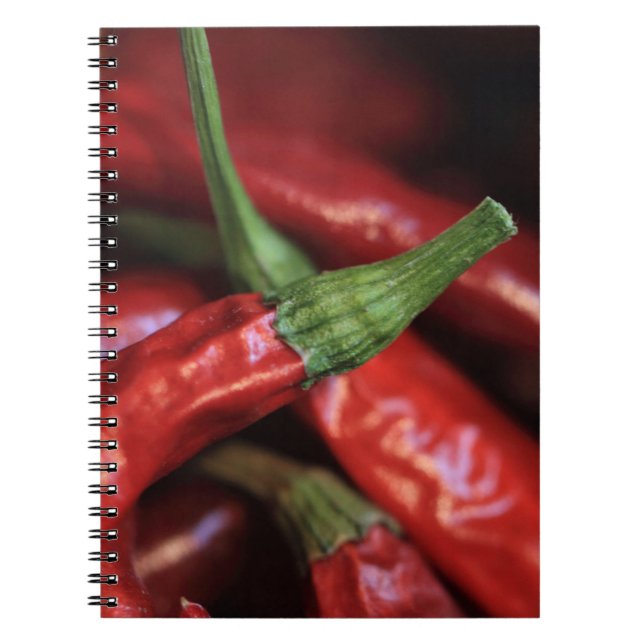Cuaderno Fotografía candente de los chiles (Frente)