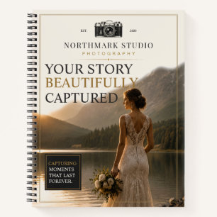 Cuaderno Fotografía de Boda Vintage de Marca