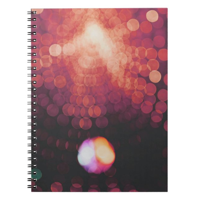 Cuaderno Fotografía de Bokeh Light (Frente)