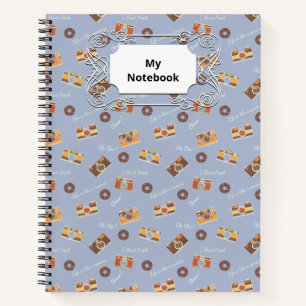 Cuaderno Fotografía de cámaras antiguas simplemente milit