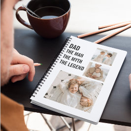 Cuaderno Fotografía de Collage moderna | Regalo de papá