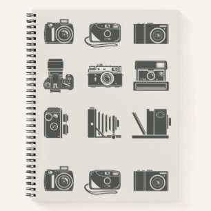Cuaderno Fotografía de época de cámaras