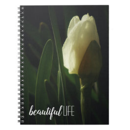 Cuaderno Fotografía de flores de Daffodil Vida hermosa