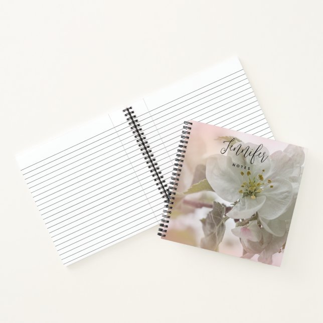Cuaderno Fotografía de la explosión de Apple Blanca (Interior)