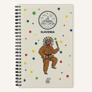 Cuaderno Fotografía de la herencia de Eslovenia y la leyend