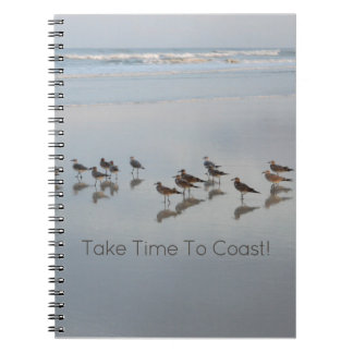 Cuaderno Fotografía de la naturaleza de Shorebirds On the B