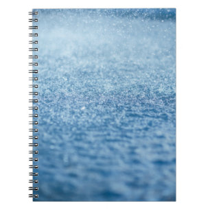 Cuaderno Fotografía de lapso de tiempo de la lluvia