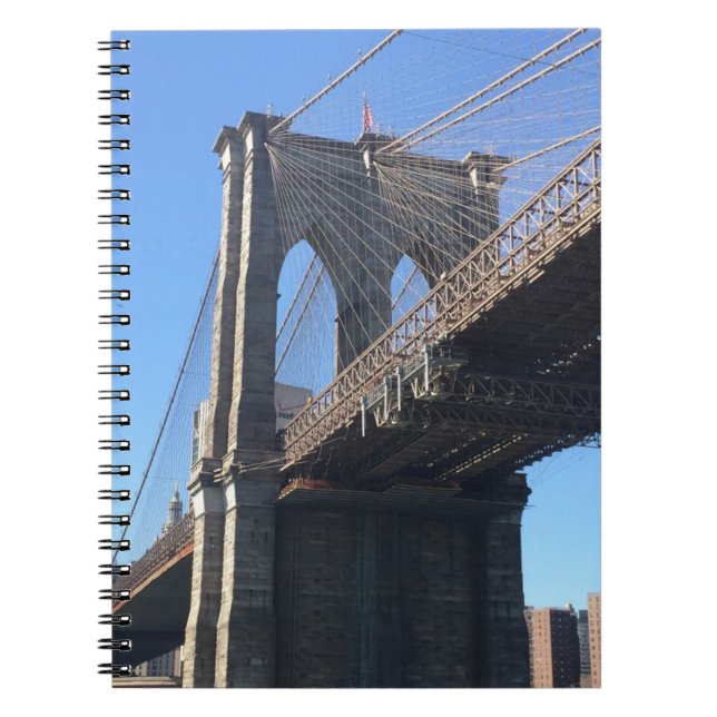 Cuaderno Fotografía de NYC en el cielo de Nueva York del pu (Frente)