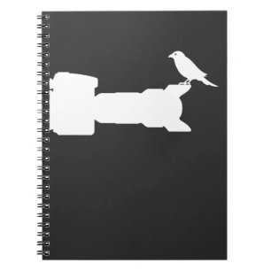 Cuaderno Fotografía de pájaro fotógrafo camarógrafo fot