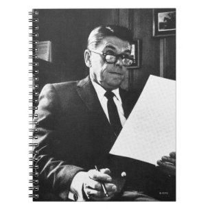 Cuaderno Fotografía de Ronald Reagan