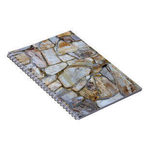 Cuaderno Fotografía de textura realista de pared de rock