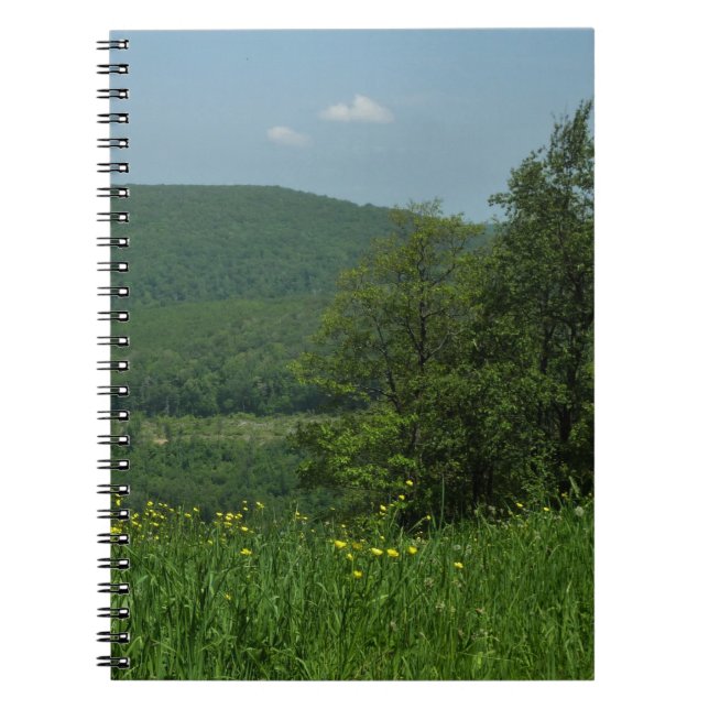 Cuaderno Fotografía de verano de Laurel Highlands Pennsylva (Frente)
