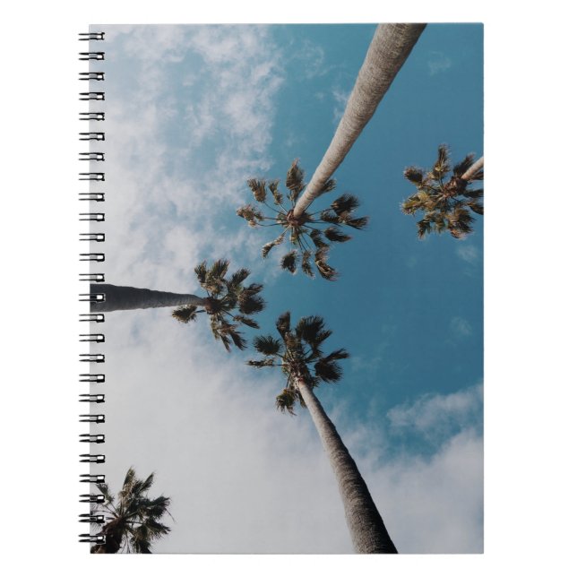 Cuaderno Fotografía de Wormeview en cocoteros (Frente)