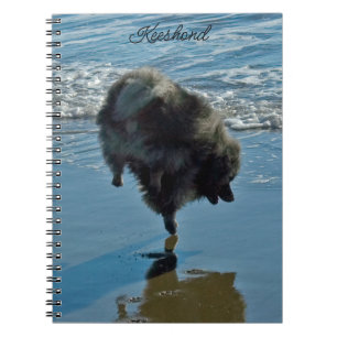 Cuaderno Fotografía del Ballet Keeshond - Arte de Perro Ori