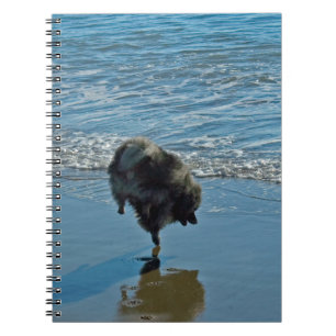 Cuaderno Fotografía del Ballet Keeshond - Arte de Perro Ori