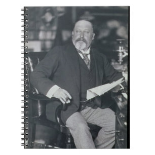 Cuaderno Fotografía del retrato de Edward VII (1841-1910)